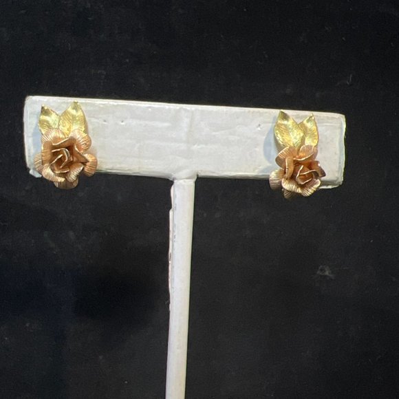 Kremnetz Gold Filled Bracelet, Brooch And Screw Back Earrings Parurer (3981) - Picture 7 of 9